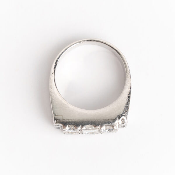 Anillo Platino 950 Brillantes 2.6 Ct Certificado - Image 3