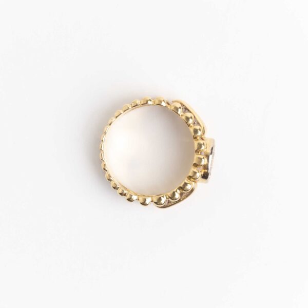 Anillo de Oro 18 Kt y Brillantes - Image 2