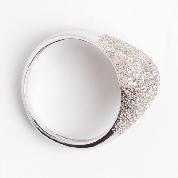 Anillo de mujer Pave oro blanco 18kt - Image 3