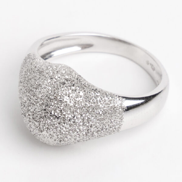 Anillo de mujer Pave oro blanco 18kt - Image 2