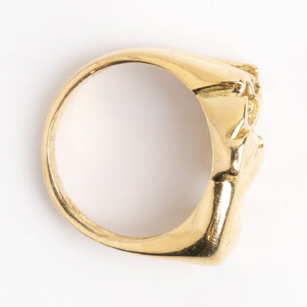 Anillo de Dama Oro 18kt Macizo Moderno Elefantes - Image 3