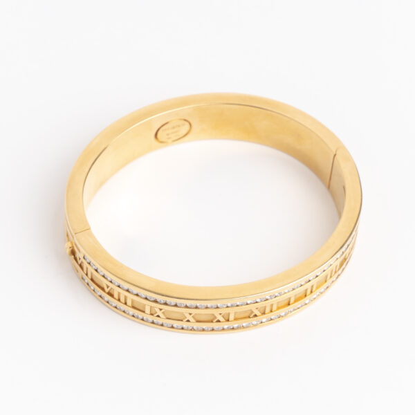 Pulsera Brazalete Tiffany & Co Oro 18kt. Y Brillantes Certif - Image 4