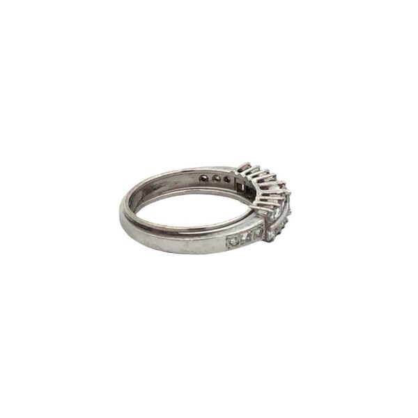 Anillo Platino 950 Y Brillantes - Image 2