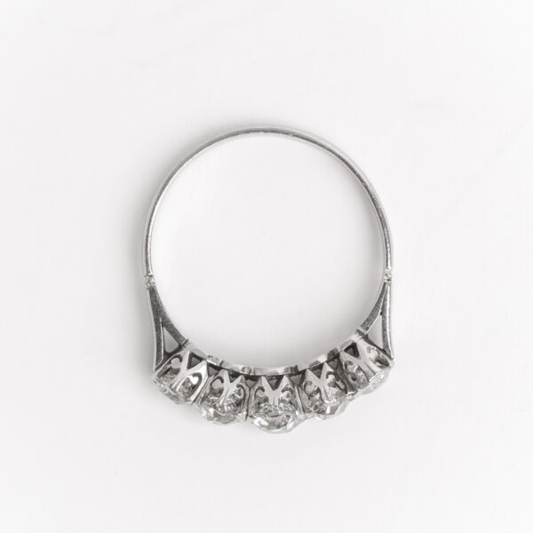 Anillo Cintillo Platino 950 Y 1.05 Ct Brillantes - Image 2