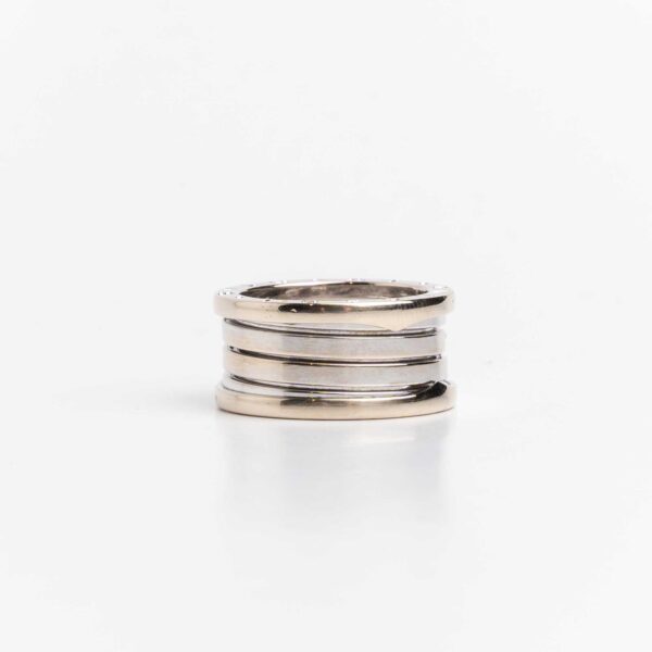 Anillo Bvlgari B.zero1 De Oro 18 Kt Color Blanco - Image 2