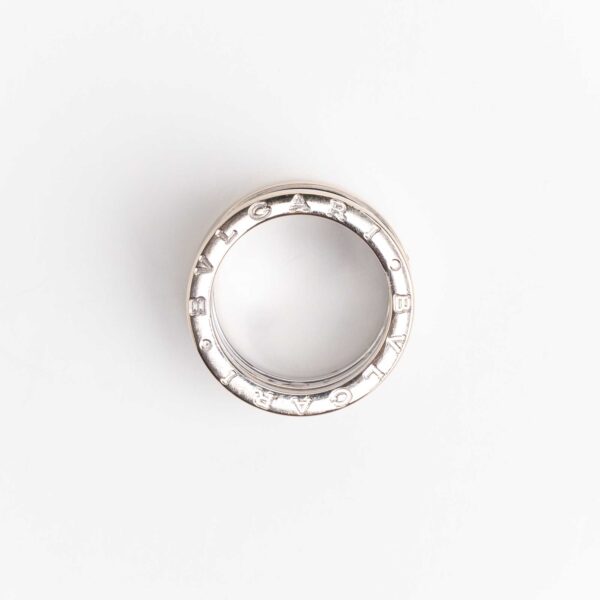Anillo Bvlgari B.zero1 De Oro 18 Kt Color Blanco - Image 3