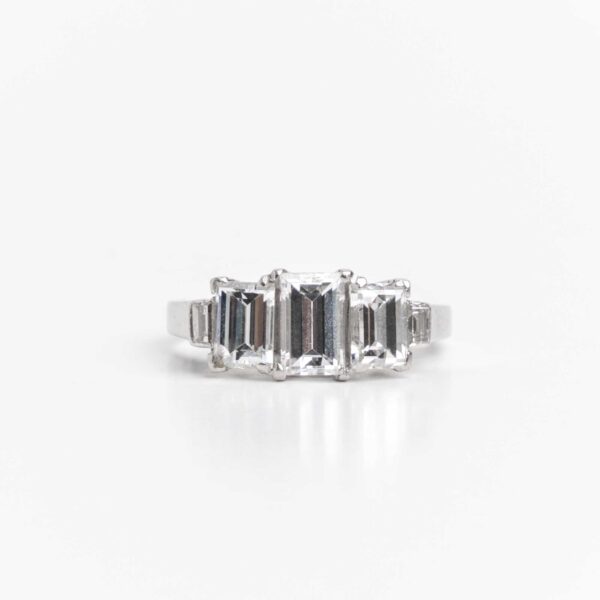 Anillo Dama Platino 950 y Brillantes 2.52 Ct