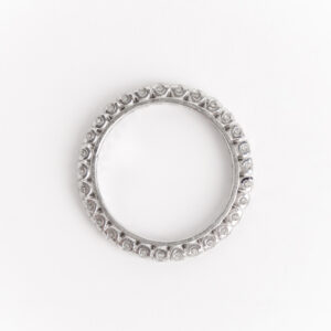 Anillo Sin Fin Platino 950 y Brillantes 1.16 ct