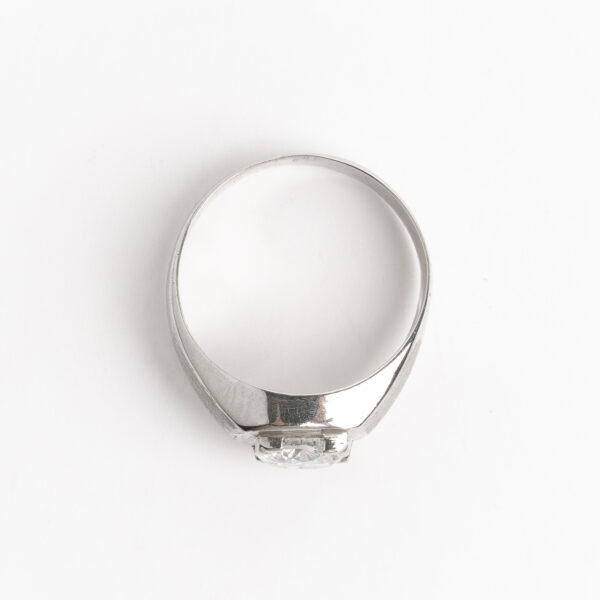 Anillo Solitario De Hombre Oro 18kt Y 1.5 Ct Brillante - Image 2