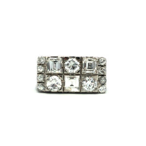 Anillo Platino 950 Brillantes 2.6 Ct Certificado