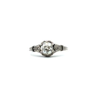 Anillo Solitario Platino 950 Brillante 0,70 Ct