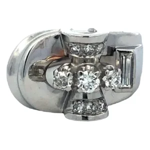 Anillo Chevalier Oro 18 Kt Y Brillantes Alvear