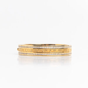 Pulsera Brazalete Tiffany & Co Oro 18kt. Y Brillantes Certif