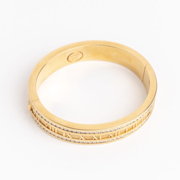 Pulsera Brazalete Tiffany & Co Oro 18kt. Y Brillantes Certif - Image 4