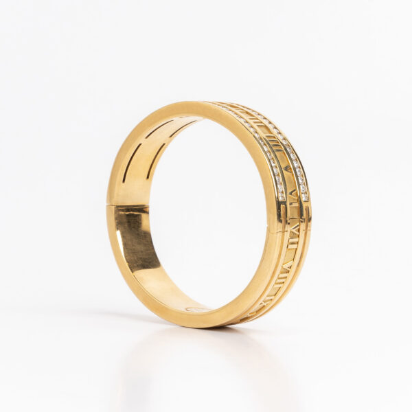 Pulsera Brazalete Tiffany & Co Oro 18kt. Y Brillantes Certif - Image 3