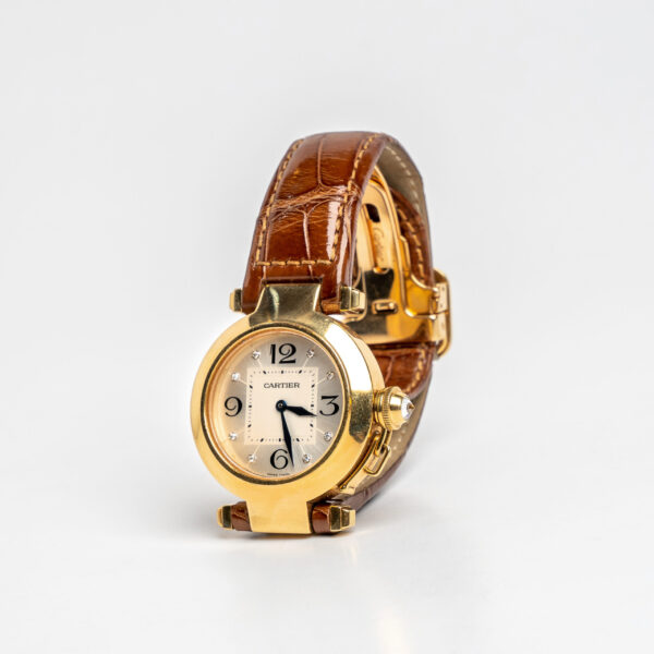 Reloj dama Cartier Pasha oro 18 kt diamantes - Image 3