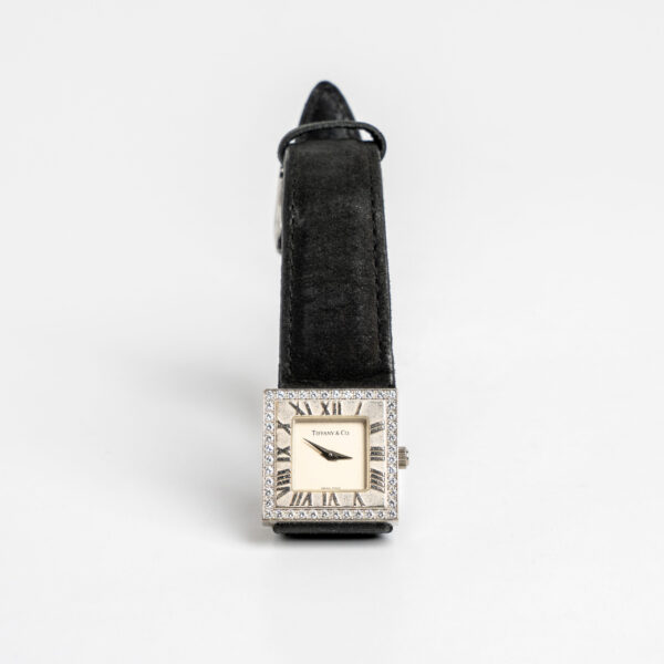 Original Reloj Tiffany & Co Atlas Dama Oro 18 Kt Brillantes