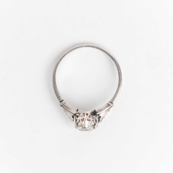 Anillo Solitario Platino 950 Brillante 0,70 Ct - Image 3