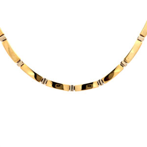 Gargantilla Unisex Moderna Oro 18 Kt