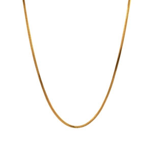Cadena Gargantilla Cola de Raton Oro 18 kt